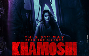 Poster of Hindi film, Khamoshi (May 31, 2019)